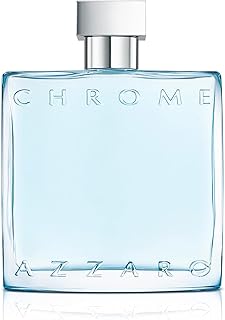 Azzaro Chrome, Agua de Colonia en Vaporizador Spray para Hombre, Fragancia Cítrica Fresca, 100 ml