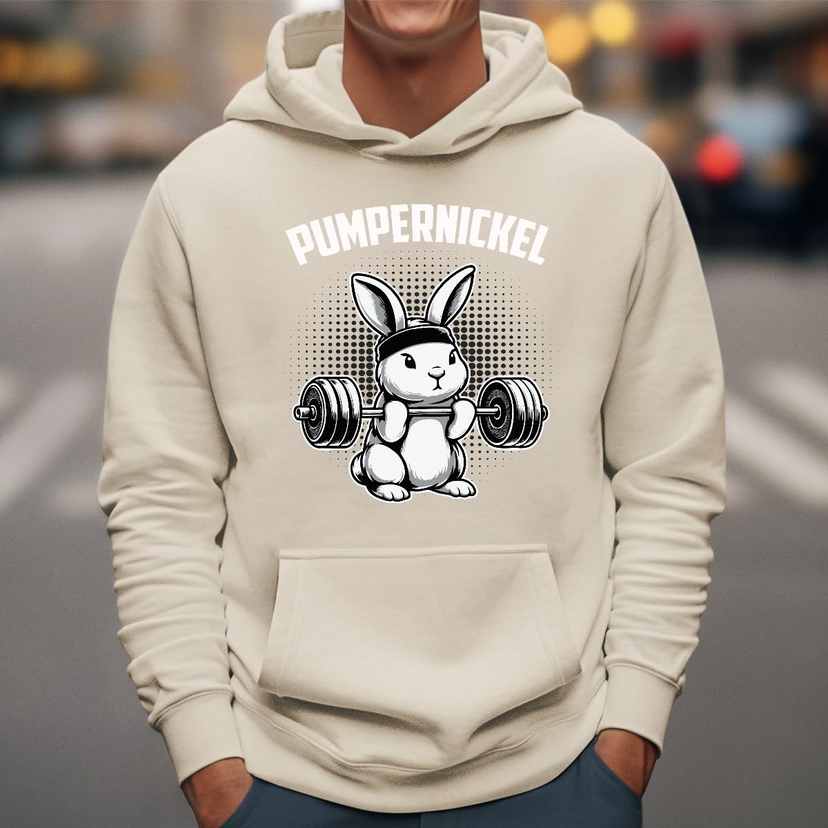 Pumpernickel - Ostern Osterhase Hoodie Pullover