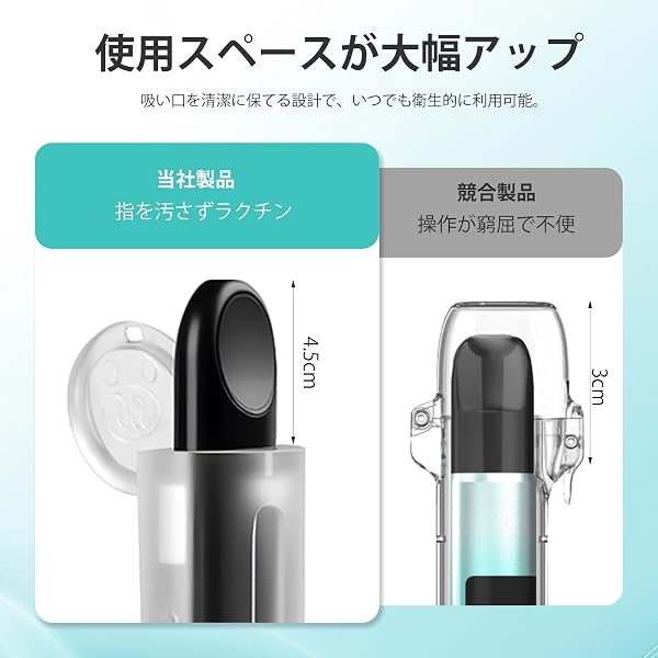 LILIWERケース DR.VAPE Model 3対応 電子タバコ 保護カバー Dr.Vape3用の収納ケース対応ア 磁石吸着 防水 防油 防塵設計 ネックストラップ & ハンドストラップ付属 2WAY 持ち運び便利 PC素材 耐衝撃 (ホワイト) - 2