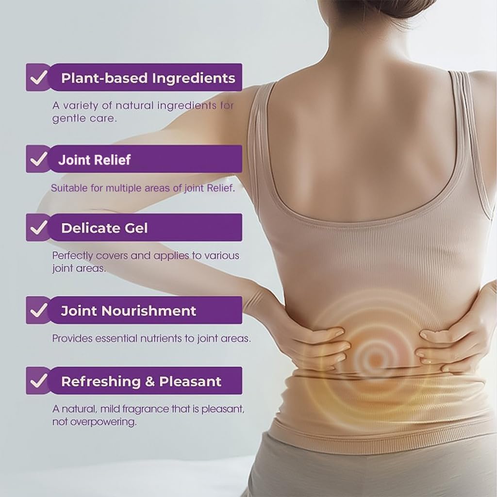 Advanced Rapid Joint Relief Gel, 2026 New Professional Relief Soothing Massage Therapy Gel, for Back, Neck, Hands, Knee (2 Pack) — view 3