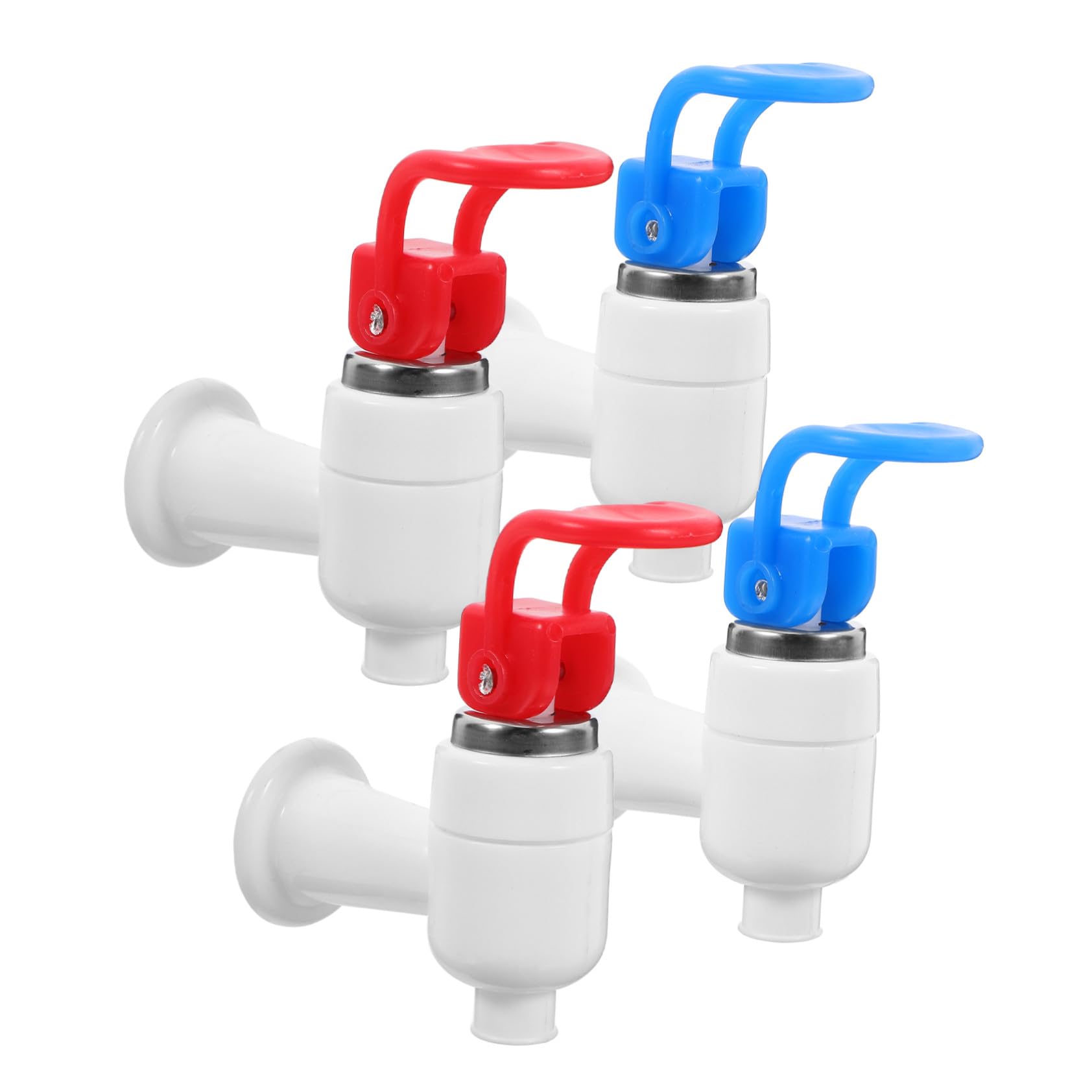 Distributeur eau bouteille filetage Kisangel : lot de 4 robinets manuels étanches pour seau