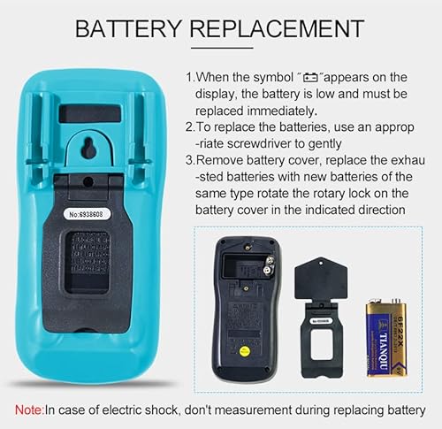 Allsun Digital Multimeter With Dc Ac Ammeter Voltmeter Ohmmeter Auto Ranging Meter, 3999 Counts Voltage Tester,Measures Capacity, Frequency,Temperature,Hfe,Diode And Continuity With Backlight Em5887 #TOP1