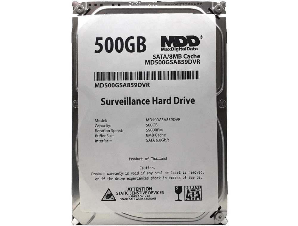 Amazon.com: MDD MaxDigitalData 500GB 8MB Cache 5900PM SATA 6.0Gb/s