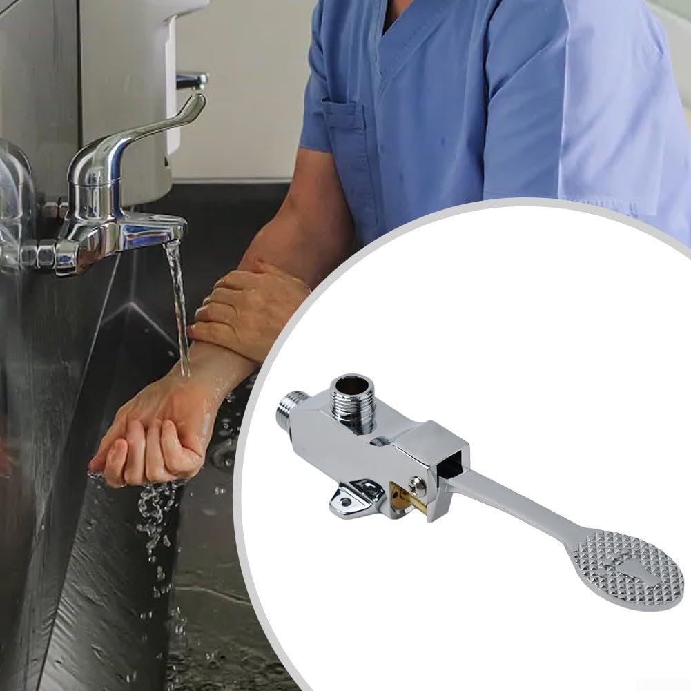 Fußbetriebene Mischbatterie, einzelnes Kaltpedalschalter-Ventil, Fuß-betriebener Wasserhahn, Waschbecken, Einzel-Kaltschalter-Ventil, Fußbetätigter Wasserhahn