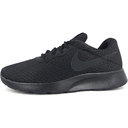 Nike Mens Tanjun Running Shoe, Black/Black/Anthracite 9.5