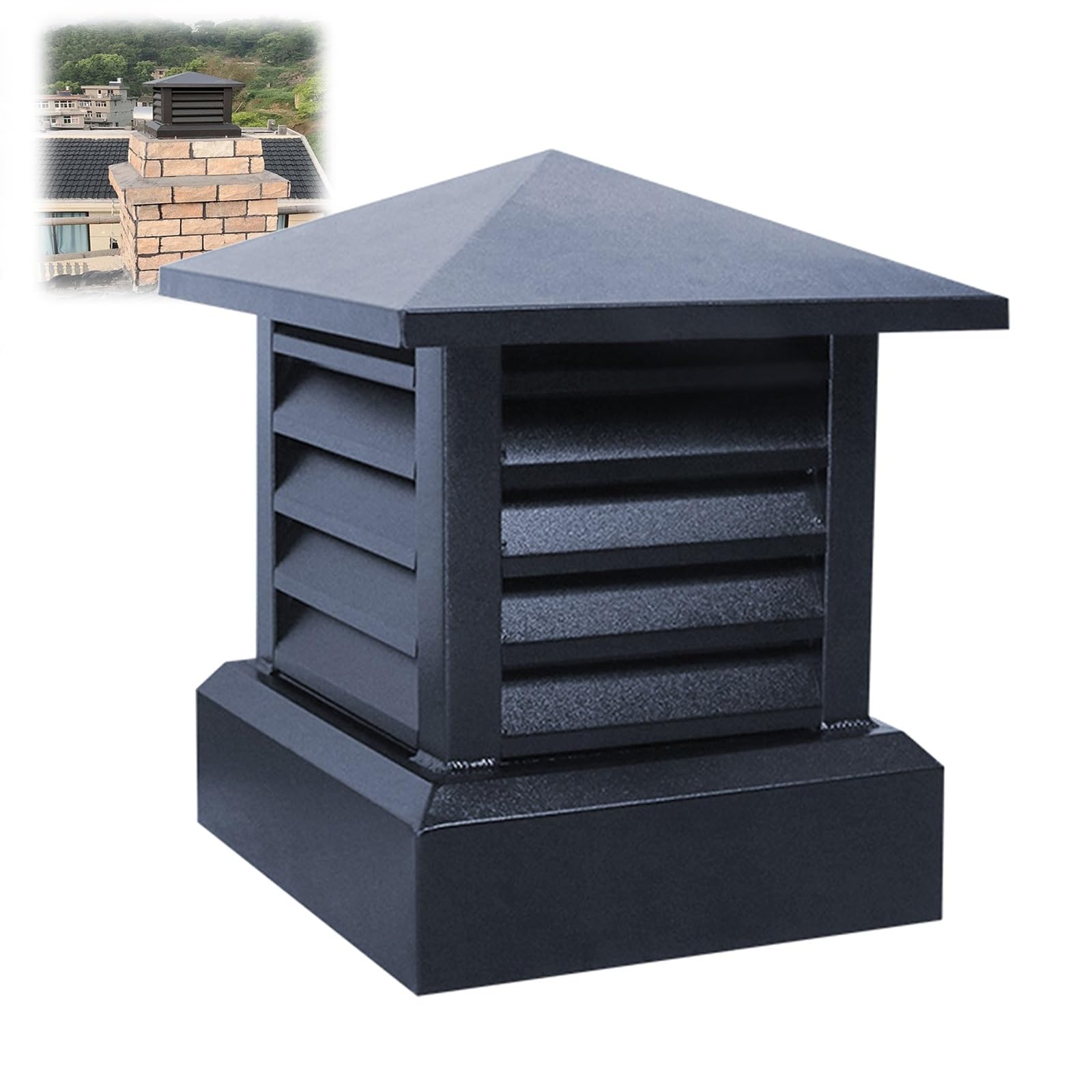 Chapeau de cheminée pour sécuriser la ventilation de votre maison