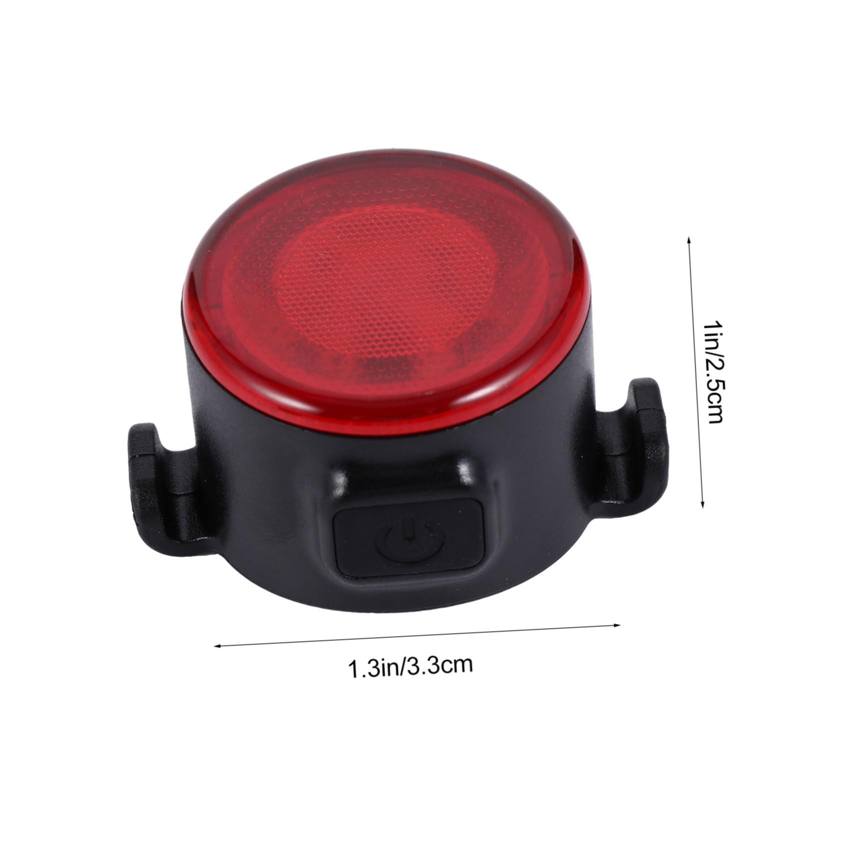 Toddmomy USB Rechargeable Bike Light Set Front Rear Safety Lights with LEDs for Night Riding Easy Installation for Cyclists and Commuters