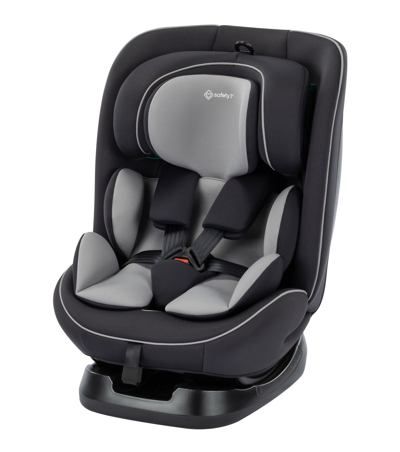 Safety 1st Alena i-Safe, Mitwachsender Kindersitz, 0–12 Jahre, 40–150 cm, Reboarder Baby und Kind, Gurtinstallation, Neugeboreneneinlage, 11 Kopfstützen- und 6 Liegepositionen, Leicht, Schwarz