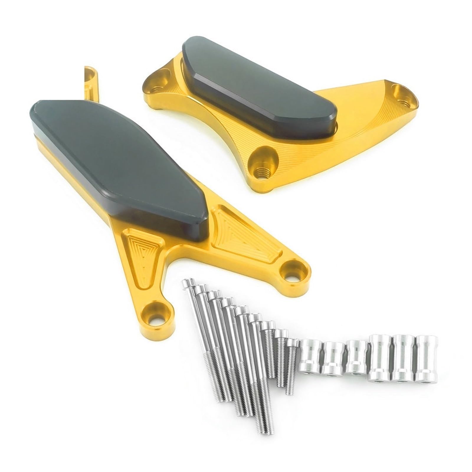 Fit For Suzuki GSXR600 GSXR750 2004 2005 GSXR 600 750 Motorcycle Engine Sliders Block Protector Guard Case Stator Clutch Crash Pad Osłony silnika motocyklowego(Gold)