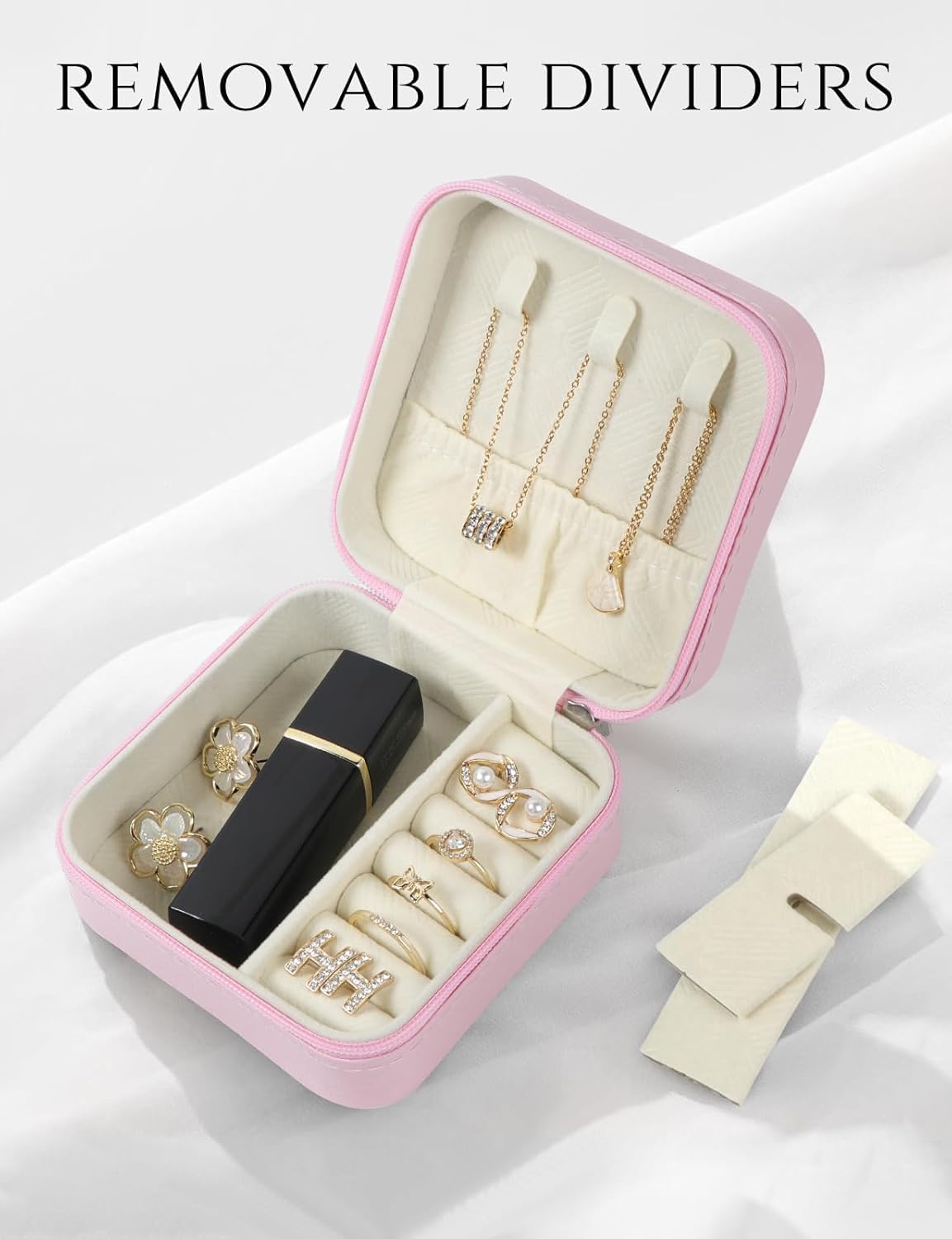 Étui De Voyage Pour Bijoux De Fleur De Naissance, Cadeau D'anniversaire Personnalisé, Boîte à