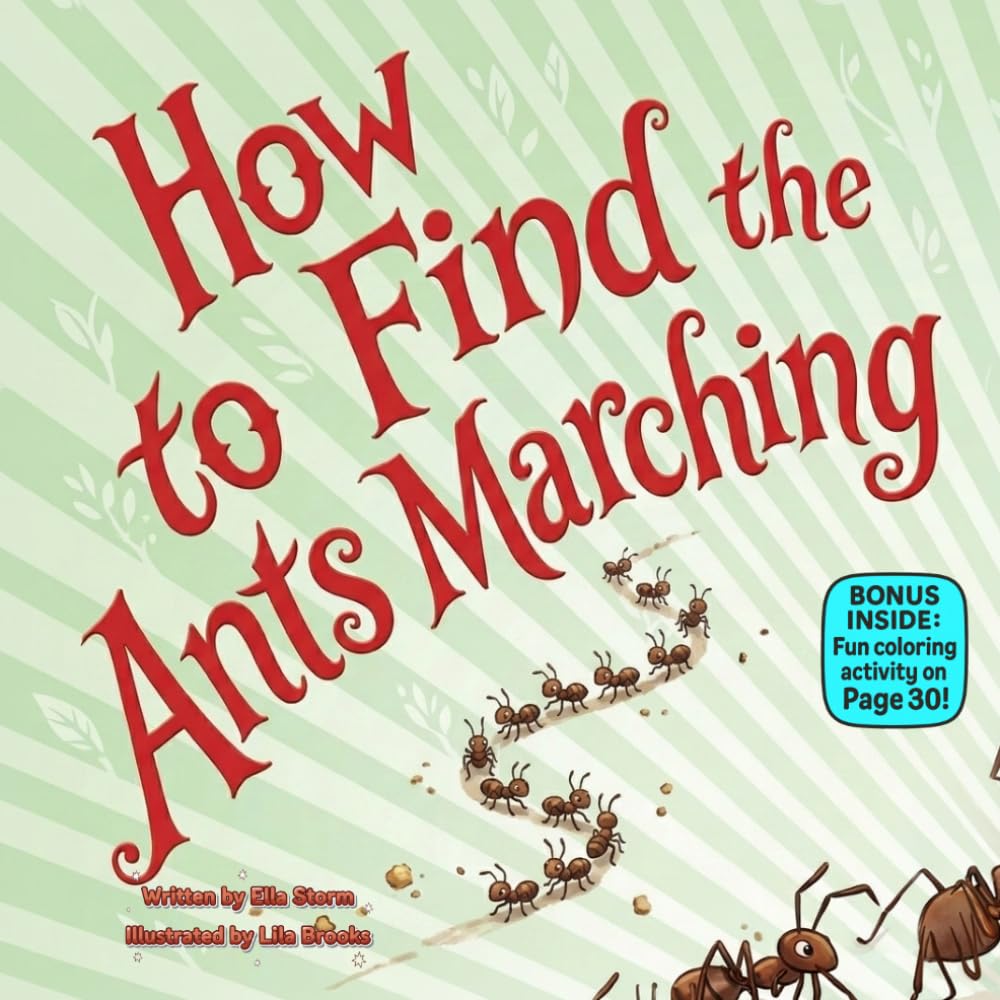 How to Find the Ants Marching: A Funny Rhyming Picture Book About Patience, Curiosity, and Tiny Adventures