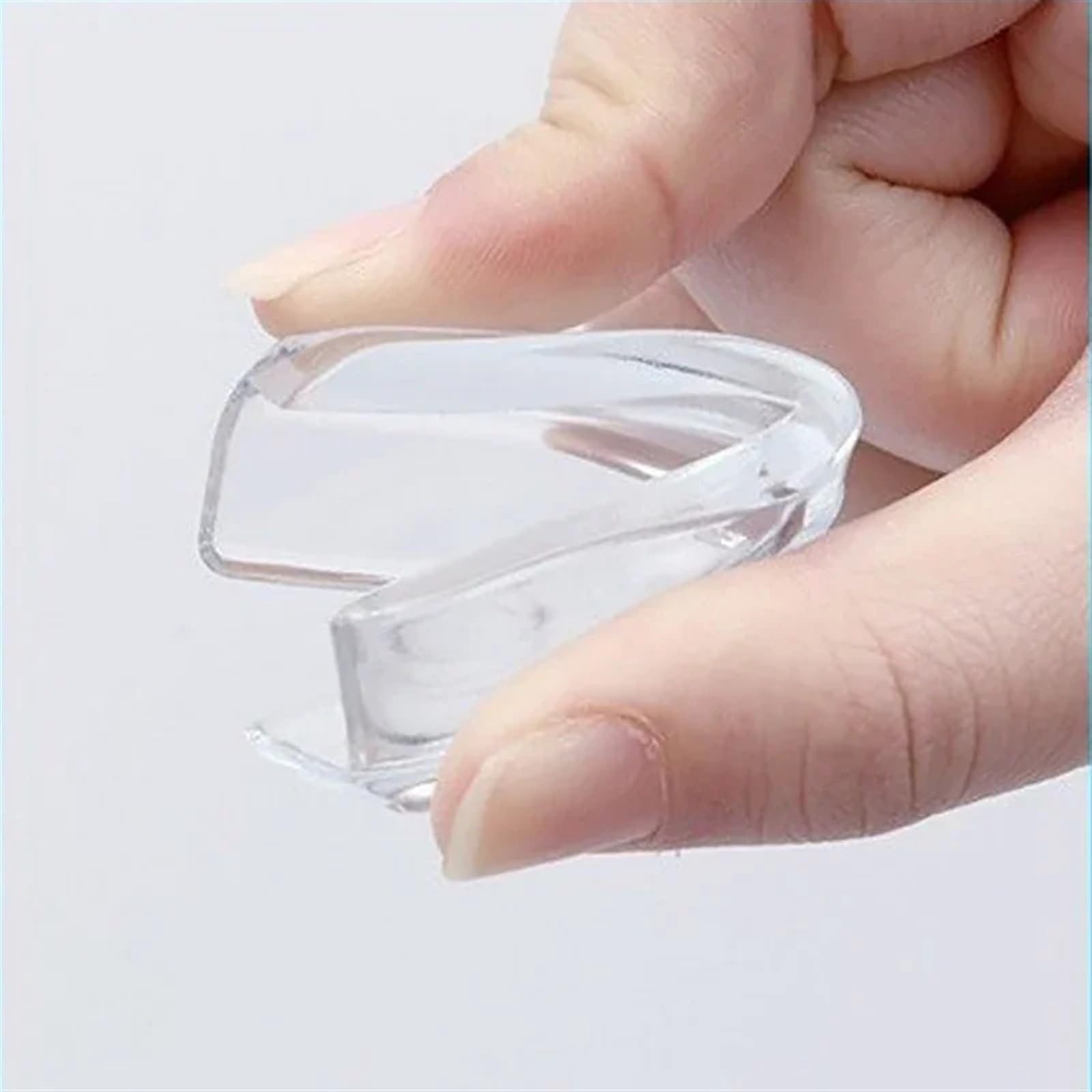Protectores de Esquinas para mesas, Seguridad Infantil, 1-10 Unidades, Funda Protectora Transparente de Silicona anticolisión para niños.