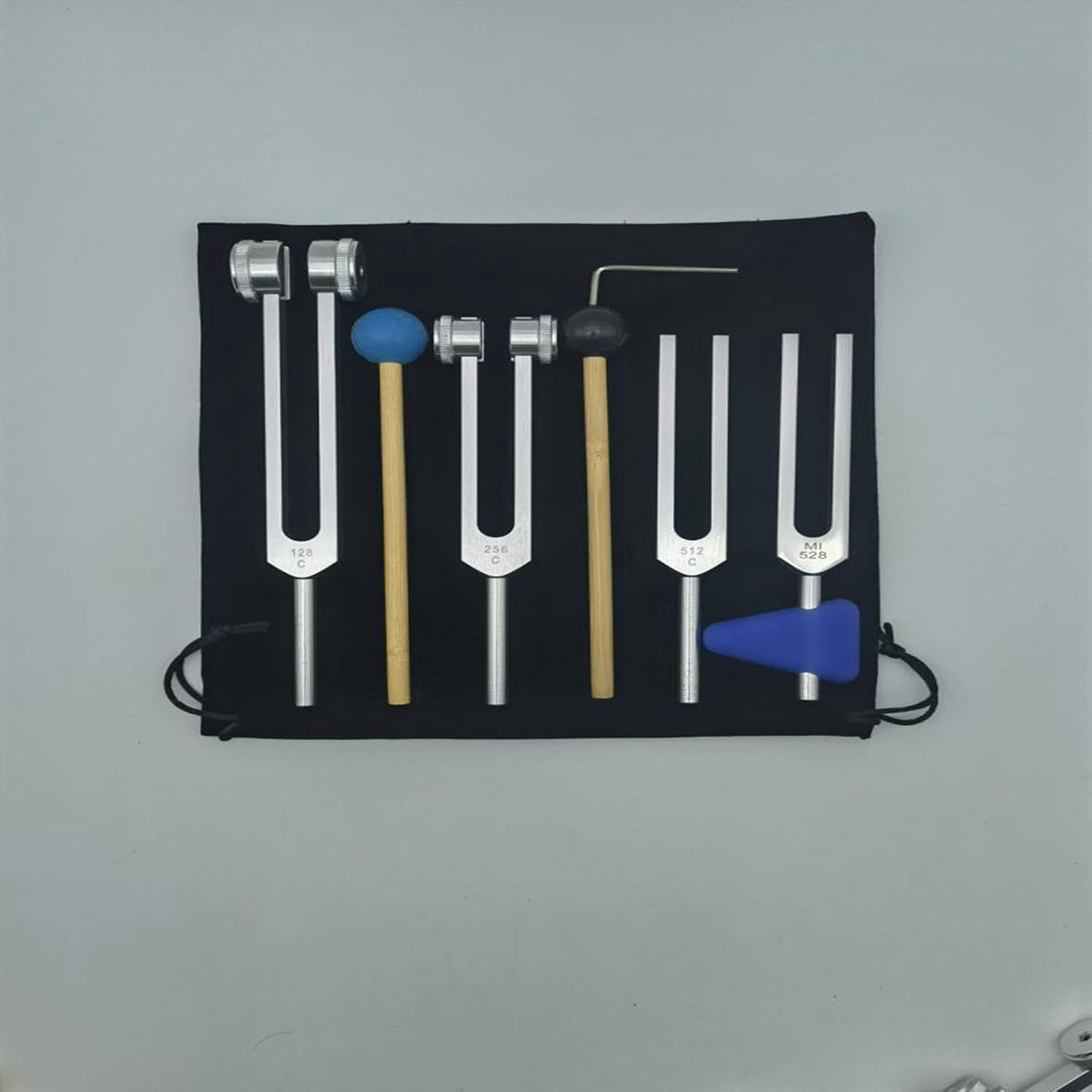 Tuning Fork 128 256 512 528 Portable Balancing Music Tuning Gadgets Multifunctional for Violins Ukuleles Mandolins
