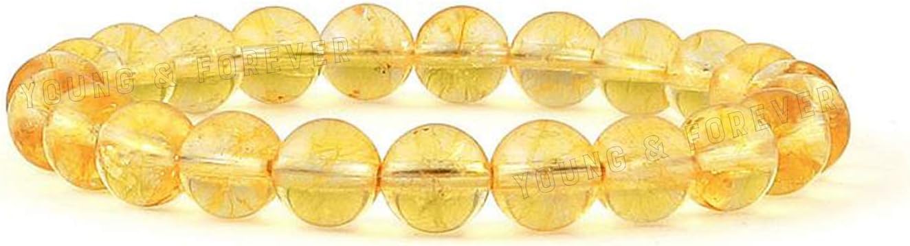 Gift Natural Reiki Feng-Shui Healing Crystal Gem Stone Bracelet for Men and Women