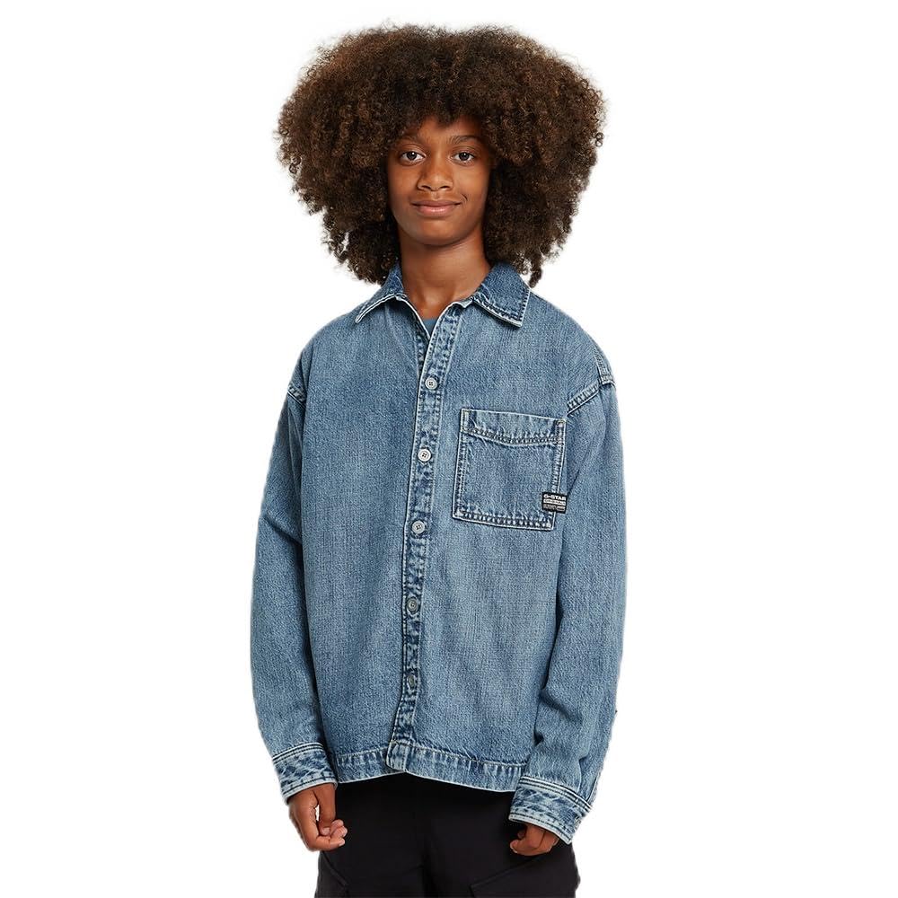 G-STAR BOXY fit denim shirt ls