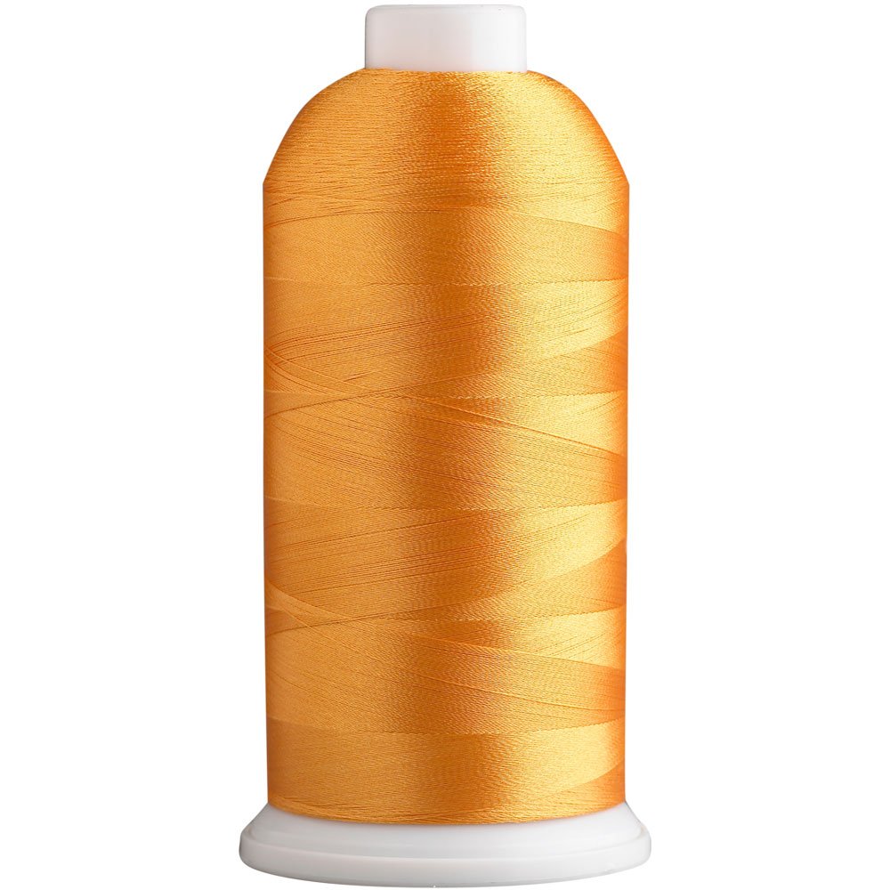 SuperB Polyester Embroidery Thread 40wt 5000m. Orange Blaze 432