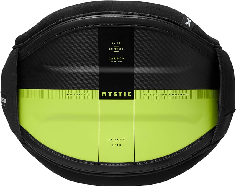 Mystic Majestic X Harness Kite/Wind - No Bar - 2025 - Fluor Lime 240197