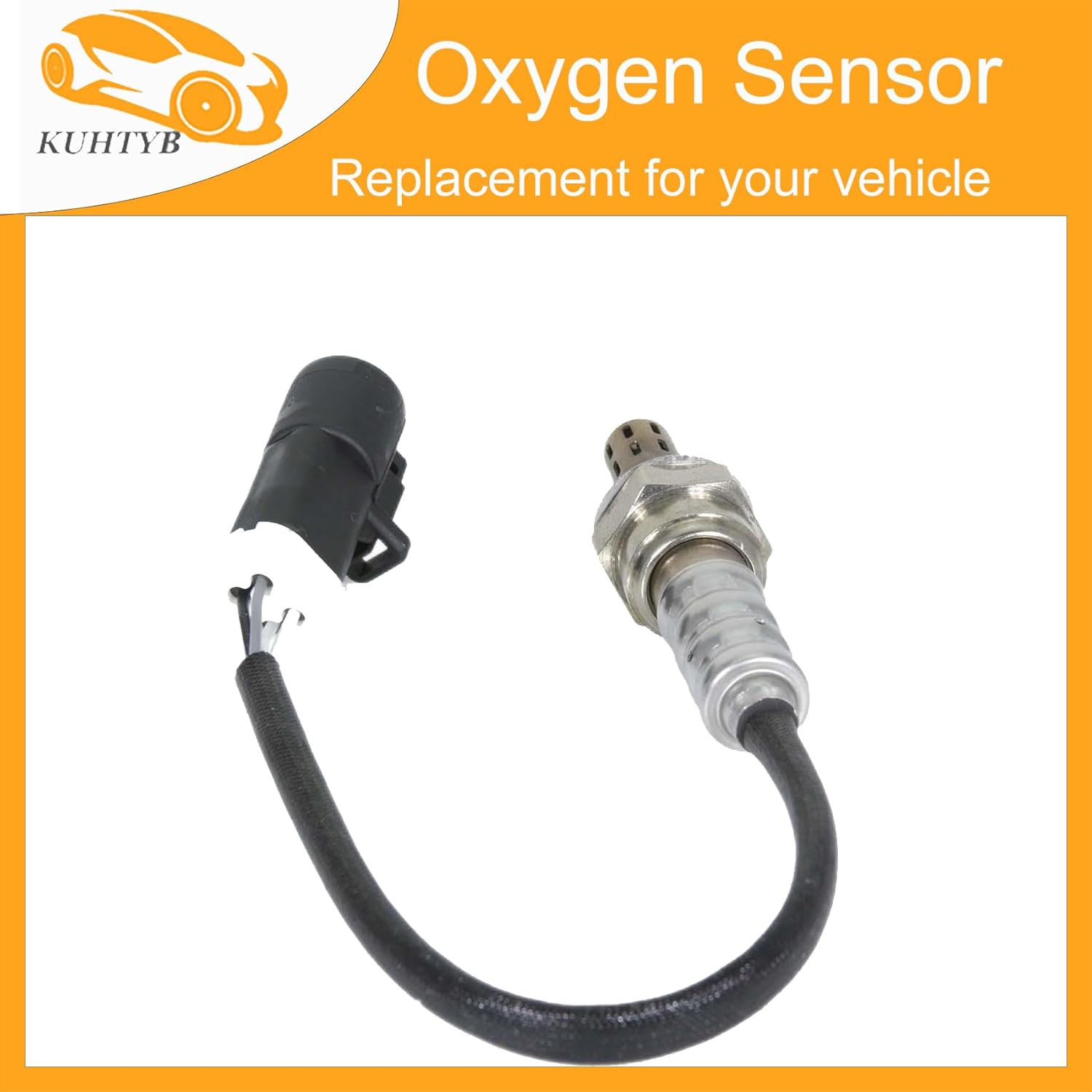 Oxygen Sensor set Replacement for FORD 2005 2004 EXPLORER w/11" V6 4L 2PCS Upstream and 2PCS Downstream O2 Sensor