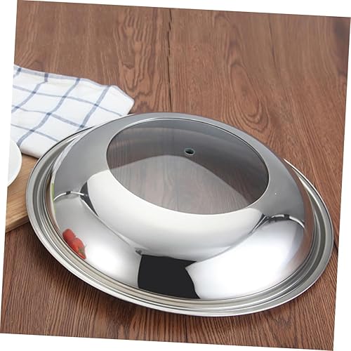 Miniatura 4 de Recipientes de vidrio 1 unid tapa de olla de acero inoxidable s Utensilios de cocina de silicona recipientes de silicona para hornear Terrario Bbq