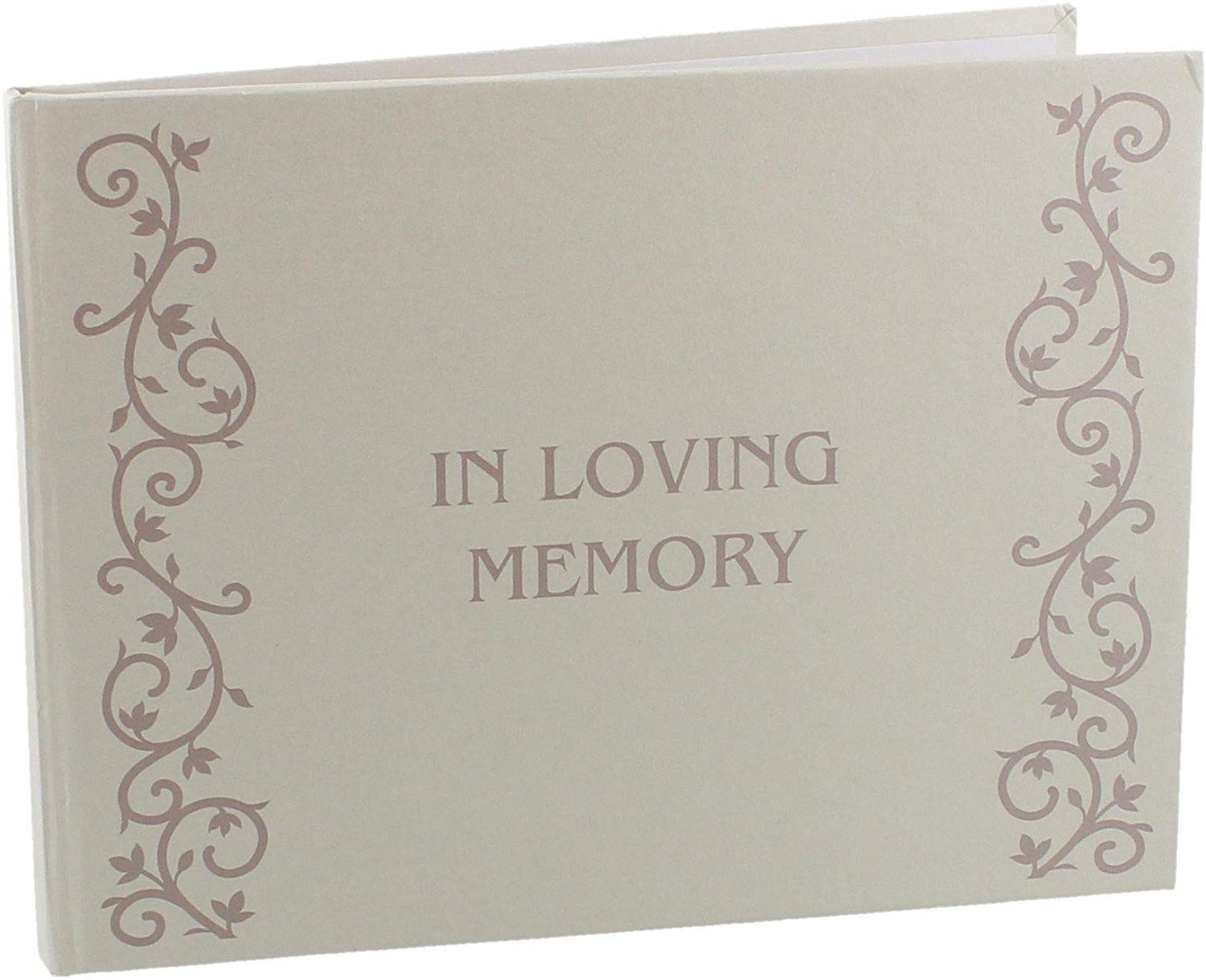Livre d'or funéraire de condoléances pour table de deuil et obsèques