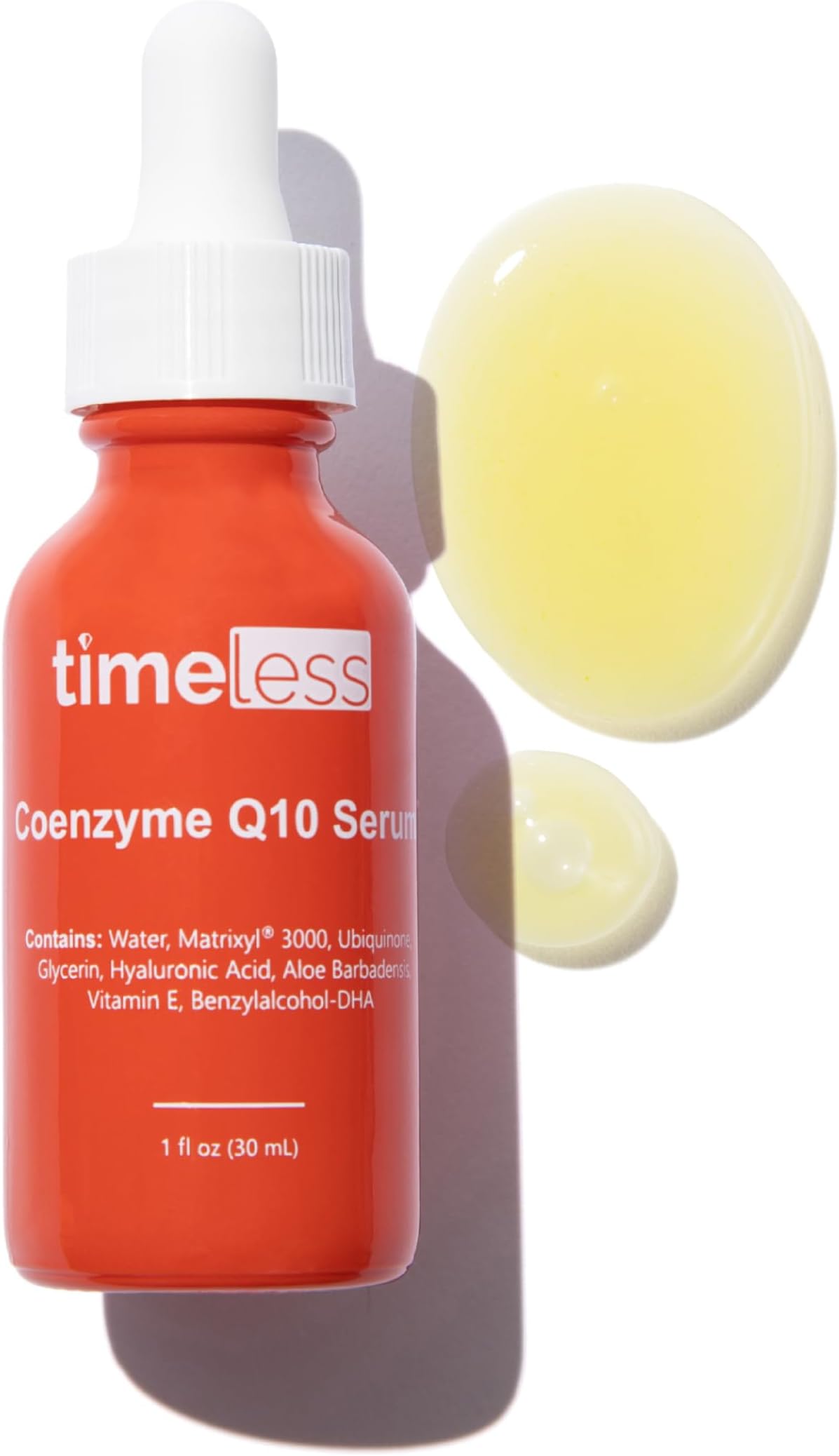 Coenzyme Q10 Serum - Skin Care Serum for Smoothing - Fragrance-Free - Coenzyme Q10 - with Hyaluronic Acid - 1 oz