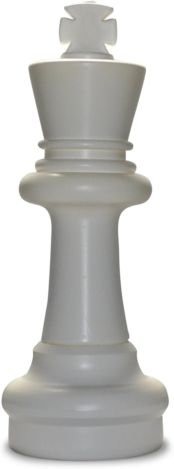 MegaChess Individual Chess Piece - King - 25 Inches Tall- White