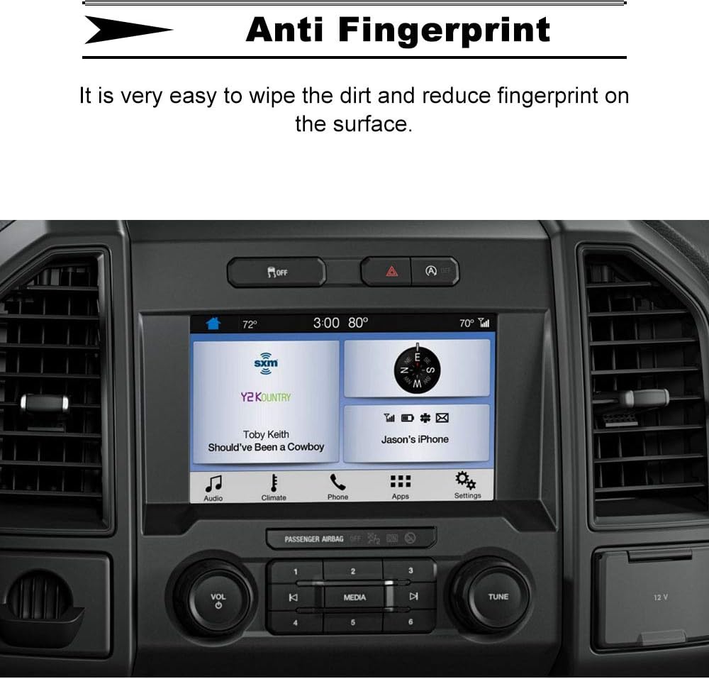 for ford f150 screen protectoronghsd 8 inch navigation screen protector for ford f 150 f250 f350 f450 super duty sync2 sync3 2019 2018 2017 2016 2015