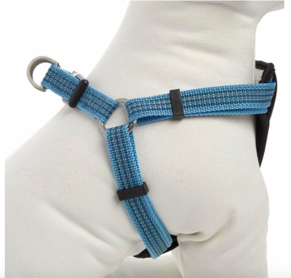 Kong Reflective Padded Chest Plate Dog Harness Blue XL