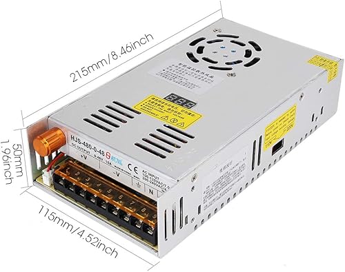 Miniatura 2 de Titoe SMPS - Convertidor de CA a CC, convertidor de CA a 12 V CC, fuente de alimentación, interruptor ajustable, transformador de fuente de