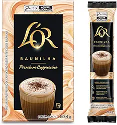 Cappuccino Premium L'OR Baunilha 8 uni.