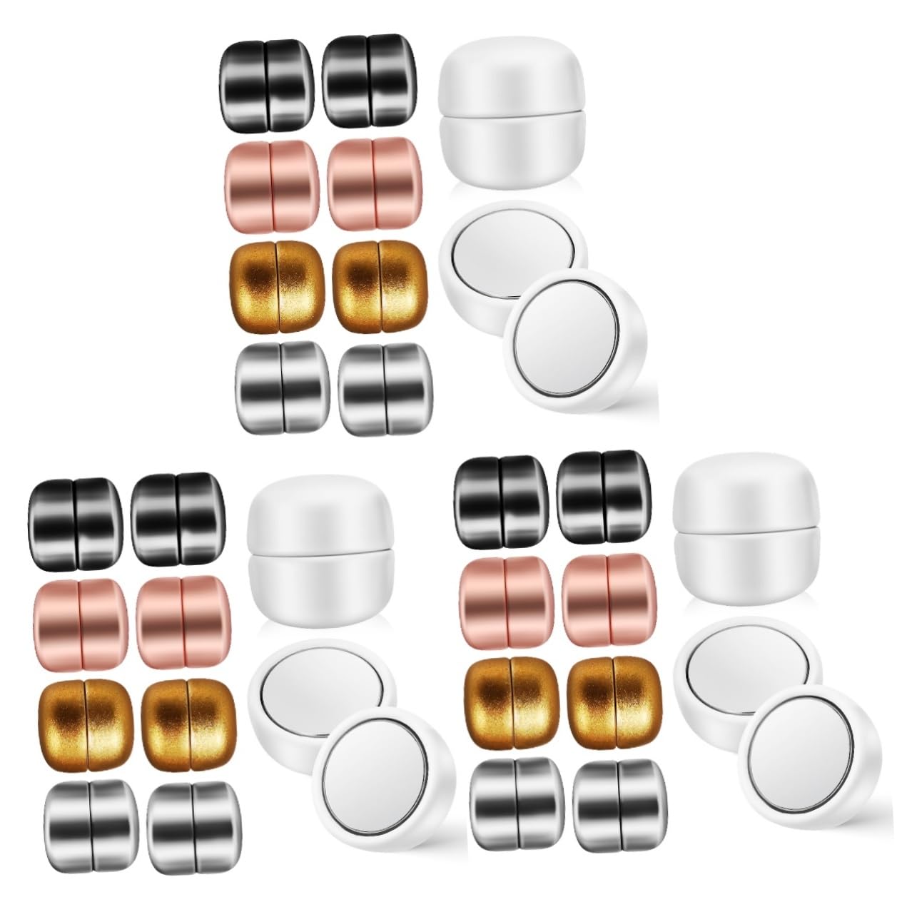 Operitacx 30piezas Alfileres Magnéticos Para Hijab Botones De Bufanda Pines Magnéticos Accesorios Multifuncionales Para Ropa y Complementos