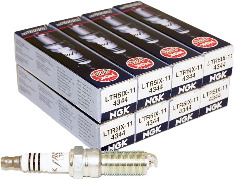 Velas de ignição NGK Iridium IX LTR5IX11 para Chevrolet Silverado 1500 V8 5.3L e 6.2L – Kit com 8 unidades