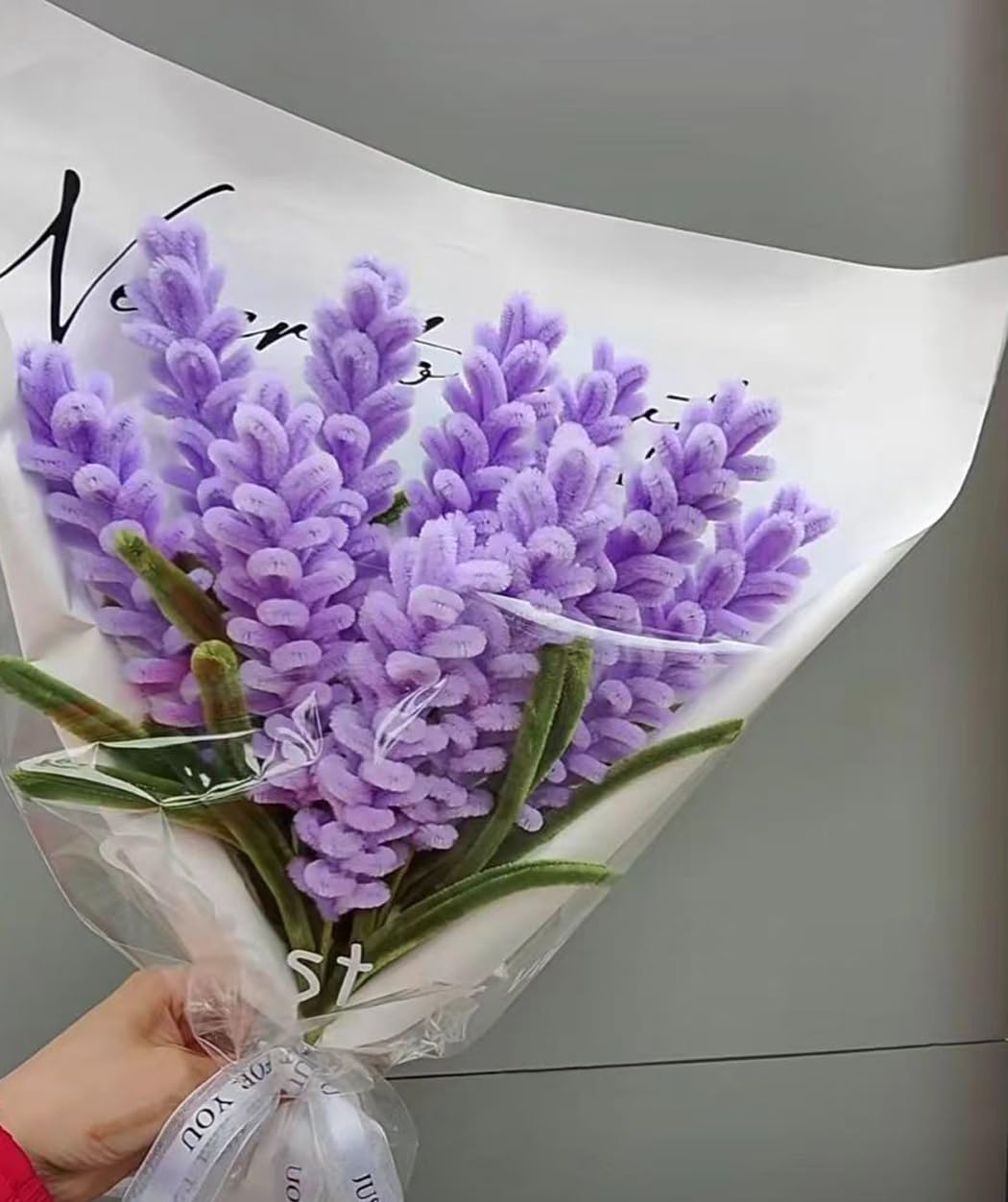 Kit Scovolini Colorati Per Bouquet Lavanda Fai Da Te - 400 Pezzi Con Accessori Per Decorazioni - Foto 10