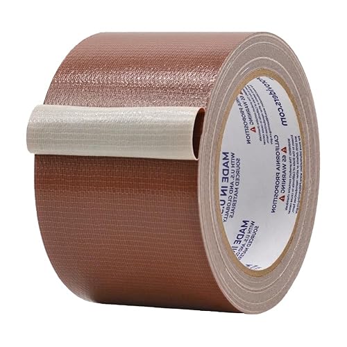 Miniatura 9 de Cinta adhesiva de grado industrial de color amarillo, 3.0in x 4.9ft, impermeable, resistente a los rayos UV para manualidades, mejoras en el hogar,