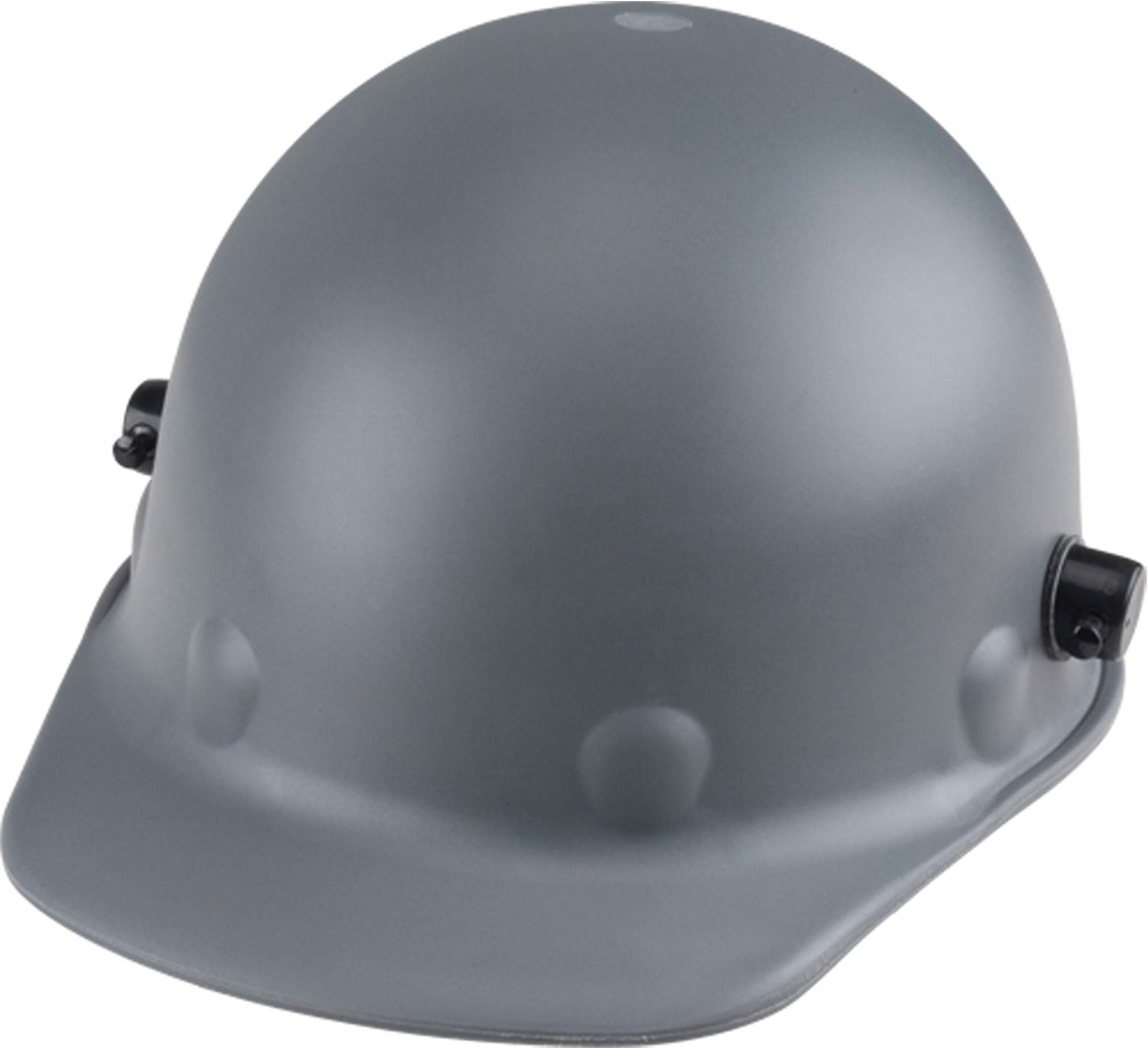 Fiber Metal by Honeywell P2AQRW09A000 Super Eight Fiberglass Cap Style Ratchet Helmet with Quick Lock, Gray