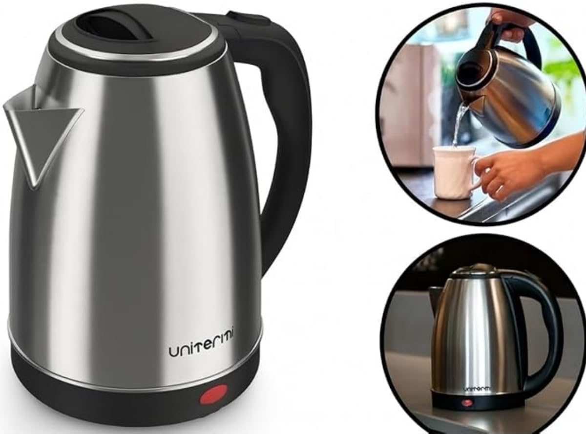 Chaleira Elétrica Bule Jarra Inox 2L para chá e café 127v 1500W