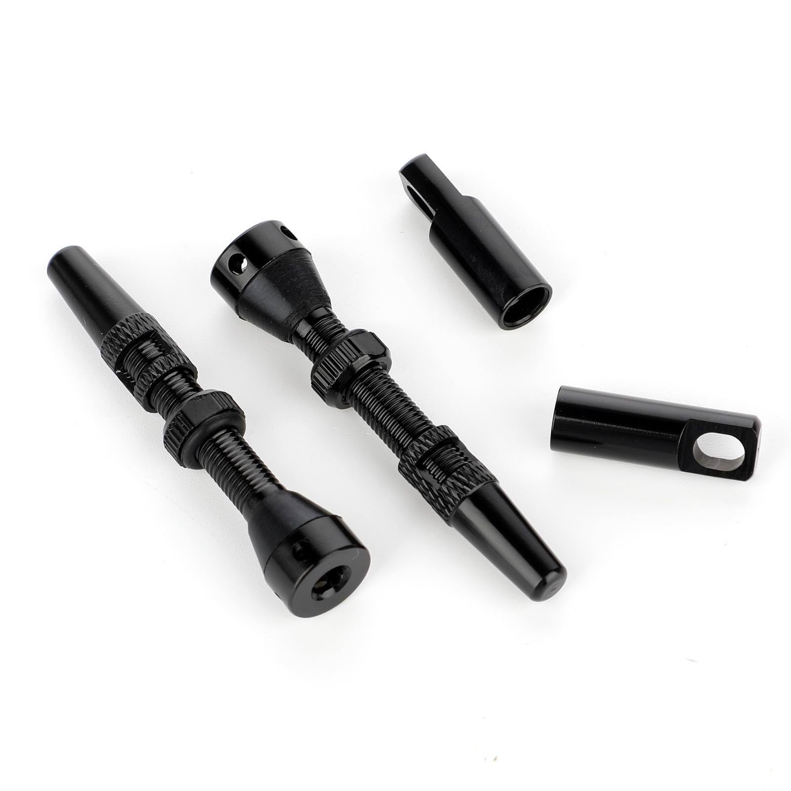 Valvole Tubeless in alluminio leggero Universali Valvole per bici Strumento Riparazione Pneumatico per Facile Manutenzione
