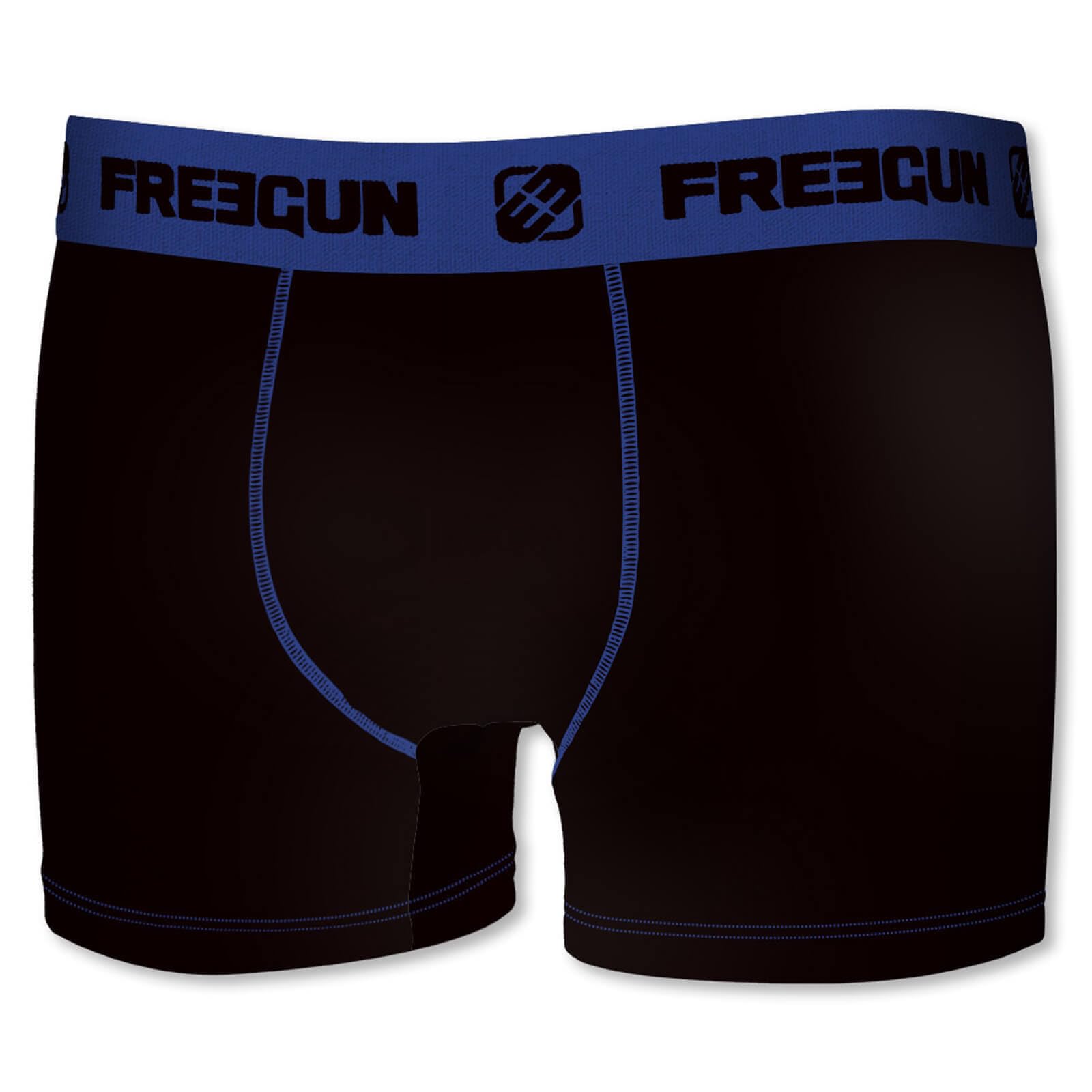 FREEGUN Lot de 6 Boxers Homme Coton Uni