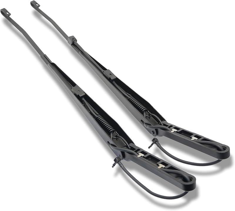 42548 42535 1 Pair Front Windshield Wiper Arm Kit Compatible with 1999-2002 Chevrolet Silverado 1500 2500 HD 3500 Suburban Tahoe GMC Sierra Yukon XL Replace 12487597 12487596