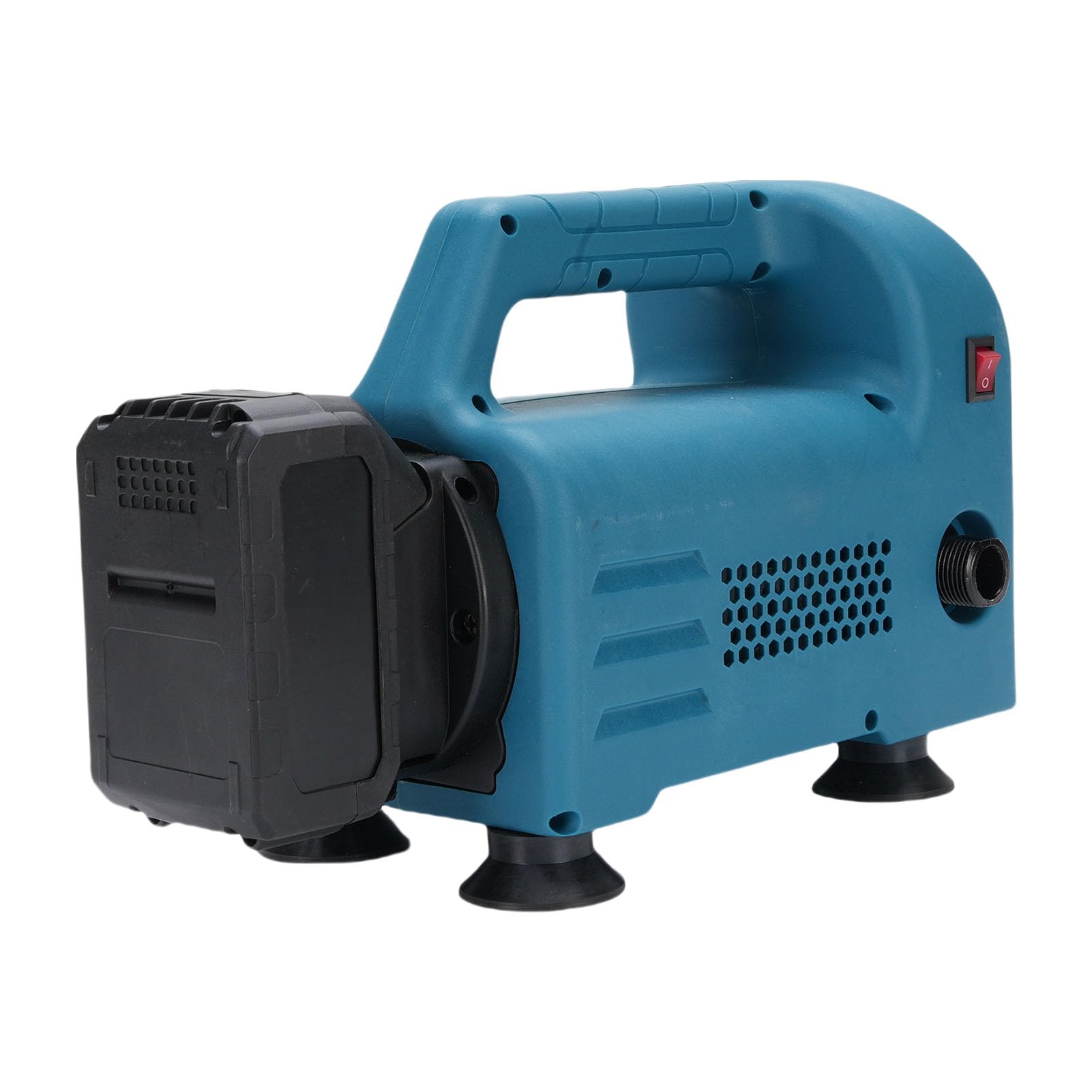 LiebeWH Lavadora de Coches Eléctrica 150bar, Motor Sin Escobillas 2200W y Caudal 10L/min para Lavado de Coches y Riego de Plantas (Enchufe de la UE)
