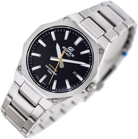 Casio EFR-S108D-1AVUDF Wristwatch, Grey, Standard