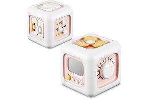 Busy Cube Toys to Help First Birthday Girls Learn