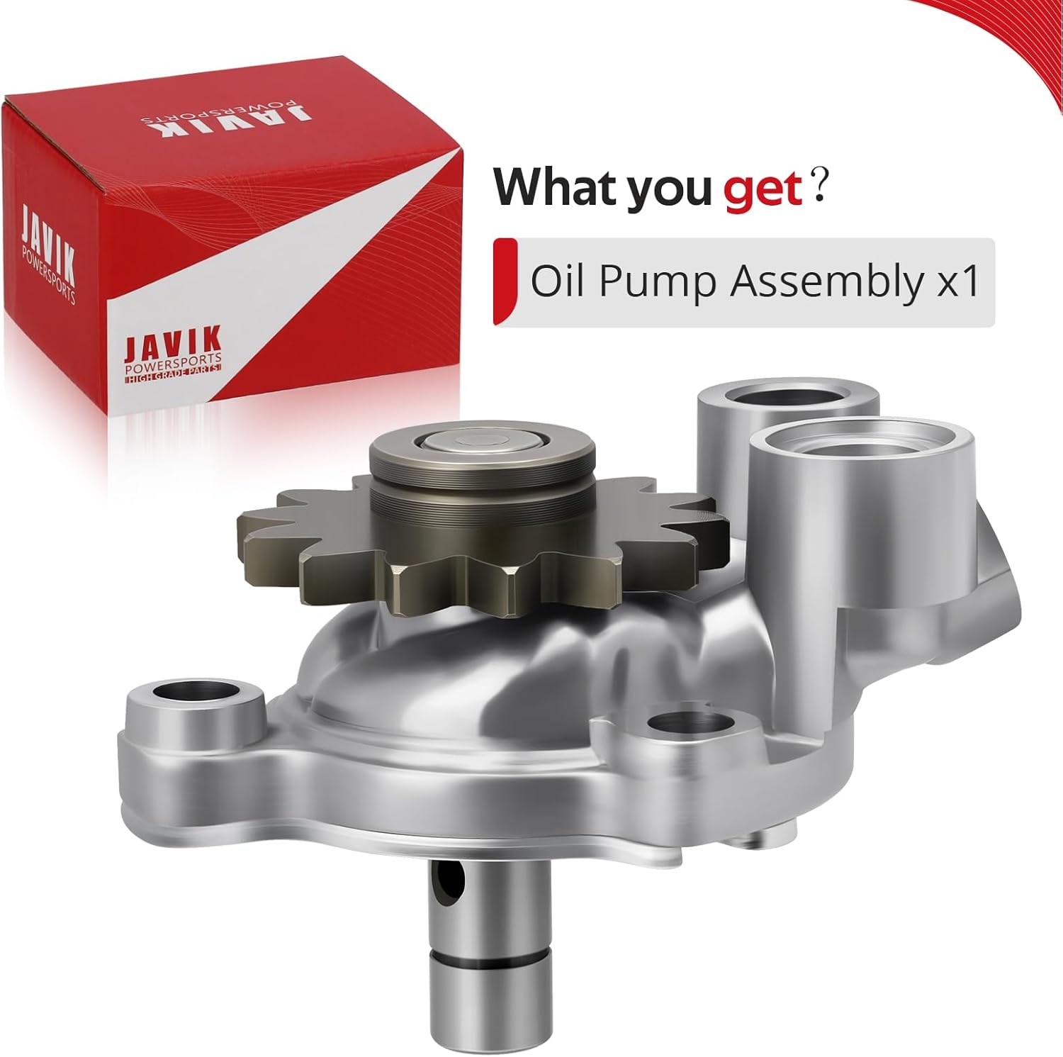 JAVIK Oil Pump Assembly For Yamaha YZ250F WR250F 2001-2013 O.E.M# 5SG-13300-01-00