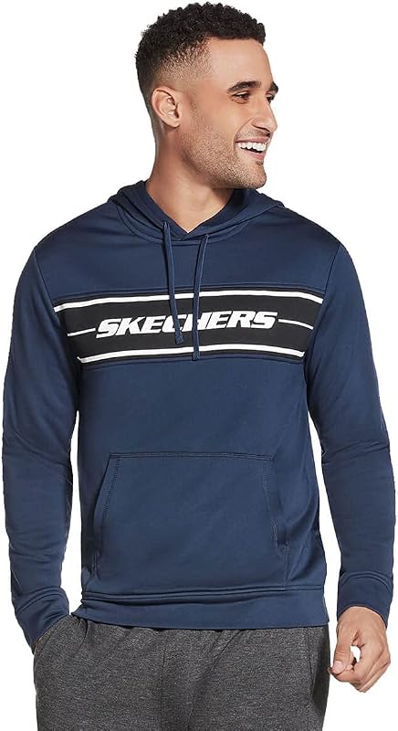 Apparel Mens SkechTech Pullover Hoodie - Navy - L