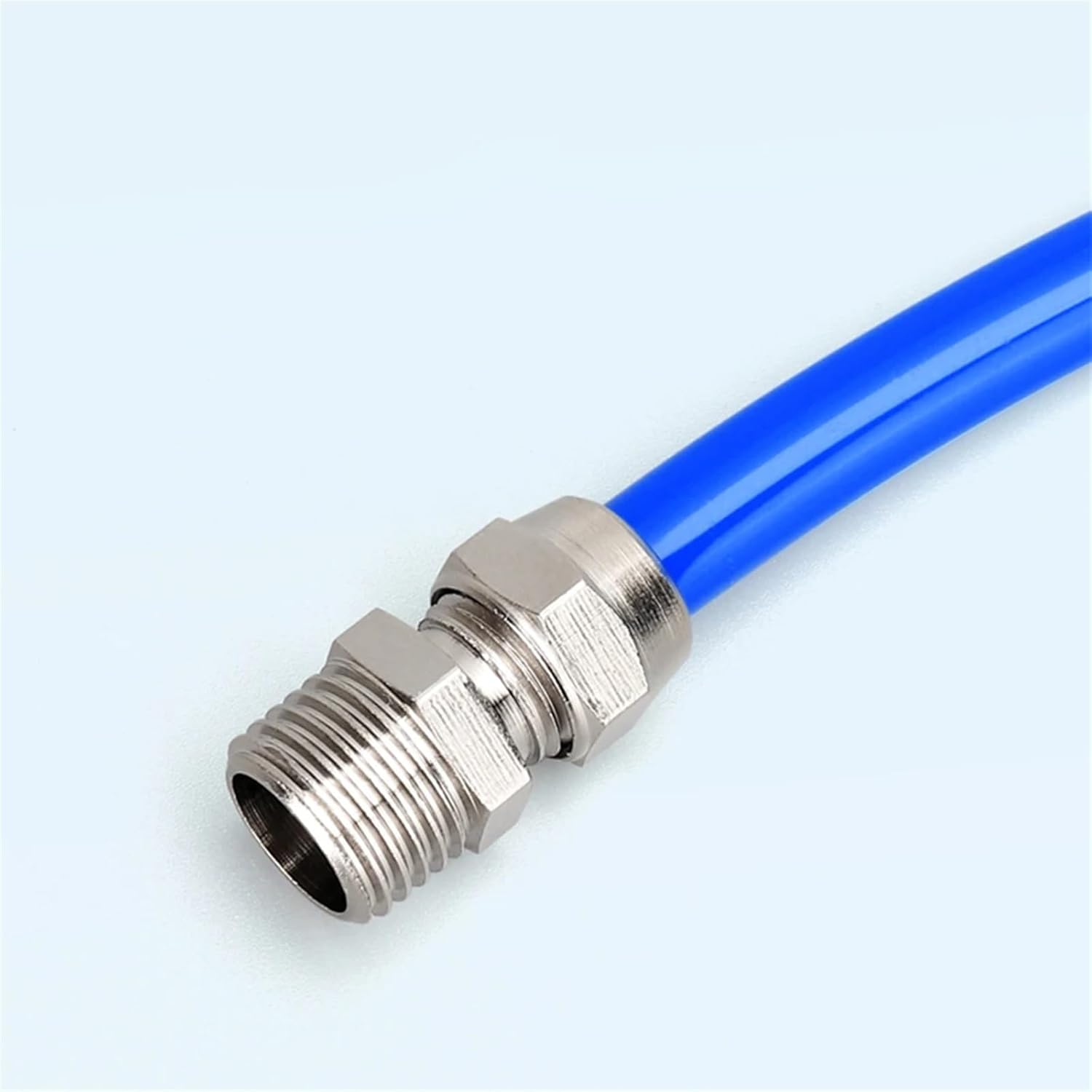 Pneumatic quick coupling 4/6/8/10/12mm hose M5 / 1/8''/ 1/4''3/8''1/2'' external thread pneumatic quick tightening coupling(PC16-02)
