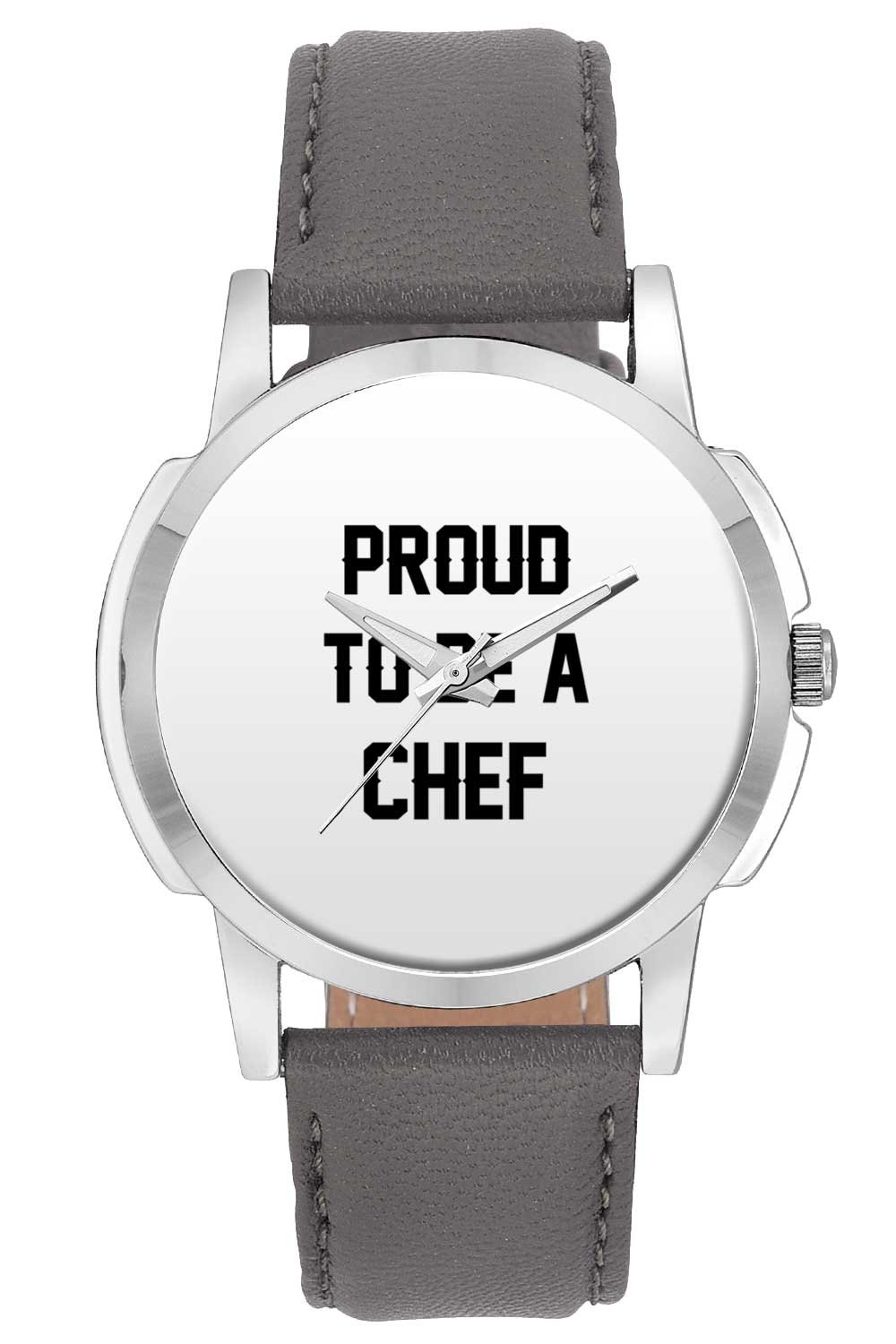 Wrist Watch for Men - Proud to Be A Chef Best Gift for Chef - Analog Mens and Boys Unique Quartz Leather Band Round Designer dial Watch (B074CN5HTD) Amazon Price History, Amazon Price Tracker
