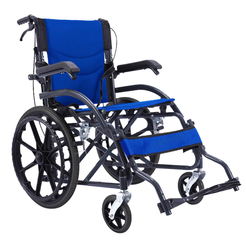 Amazon | 車いす 軽量 自走用 介助用 車椅子 ブレーキ付き ノーパンク  