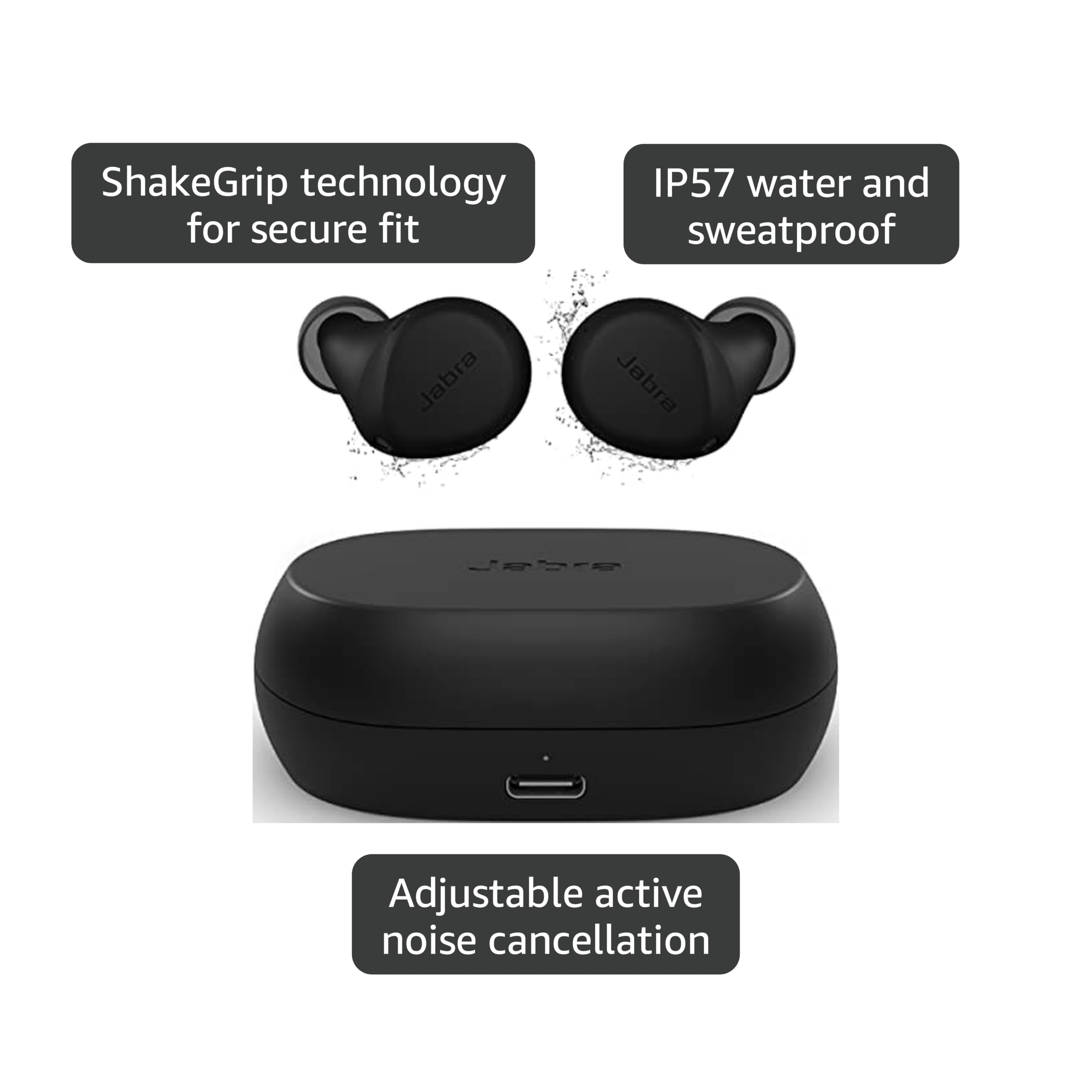 Amazon.com: Jabra Elite 7 Active in-Ear Bluetooth Earbuds - True Amazon.com: Jabra Elite 7 Active in-Ear Bluetooth Earbuds - True