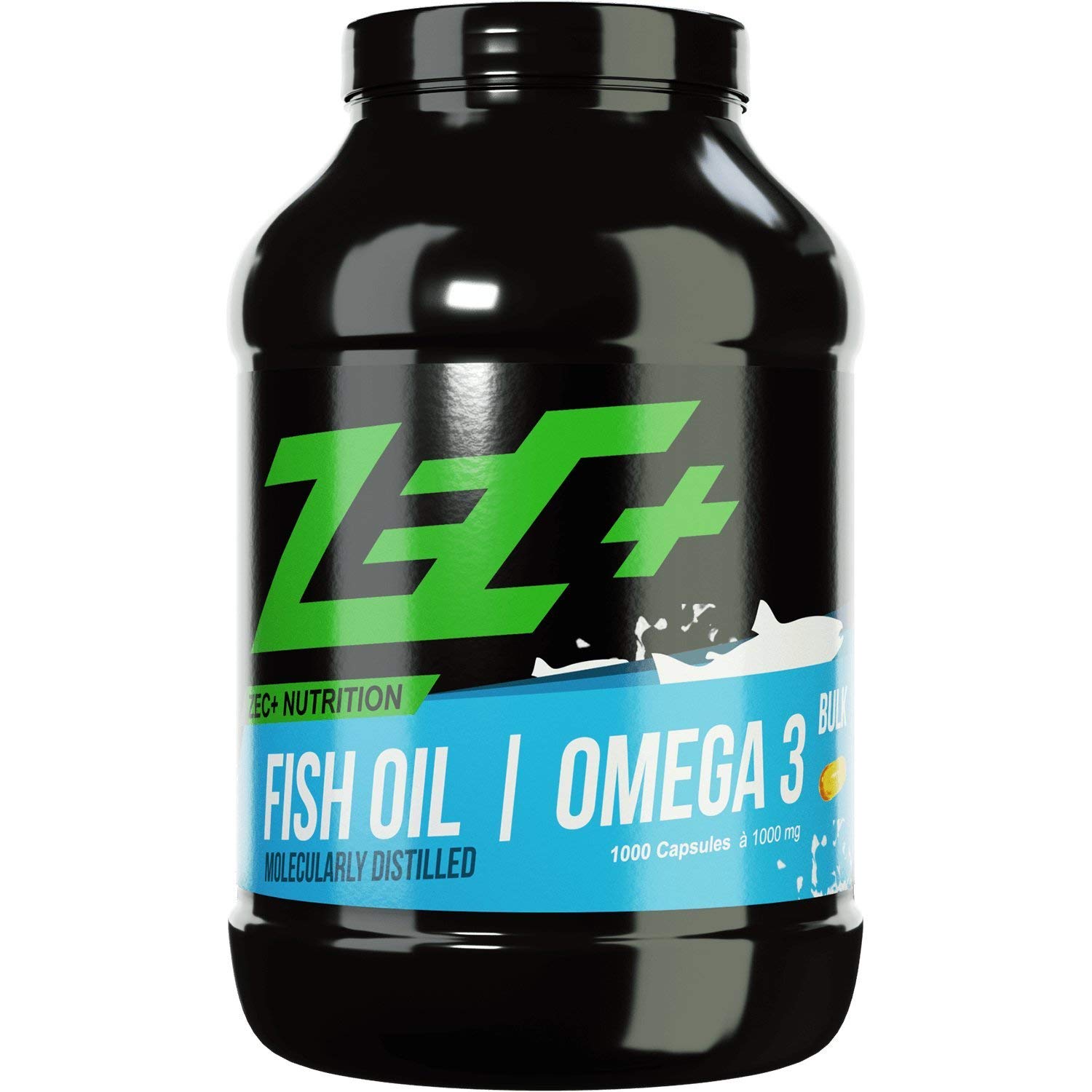 Zec+ Unflavored Omega 3, 1000 Stück