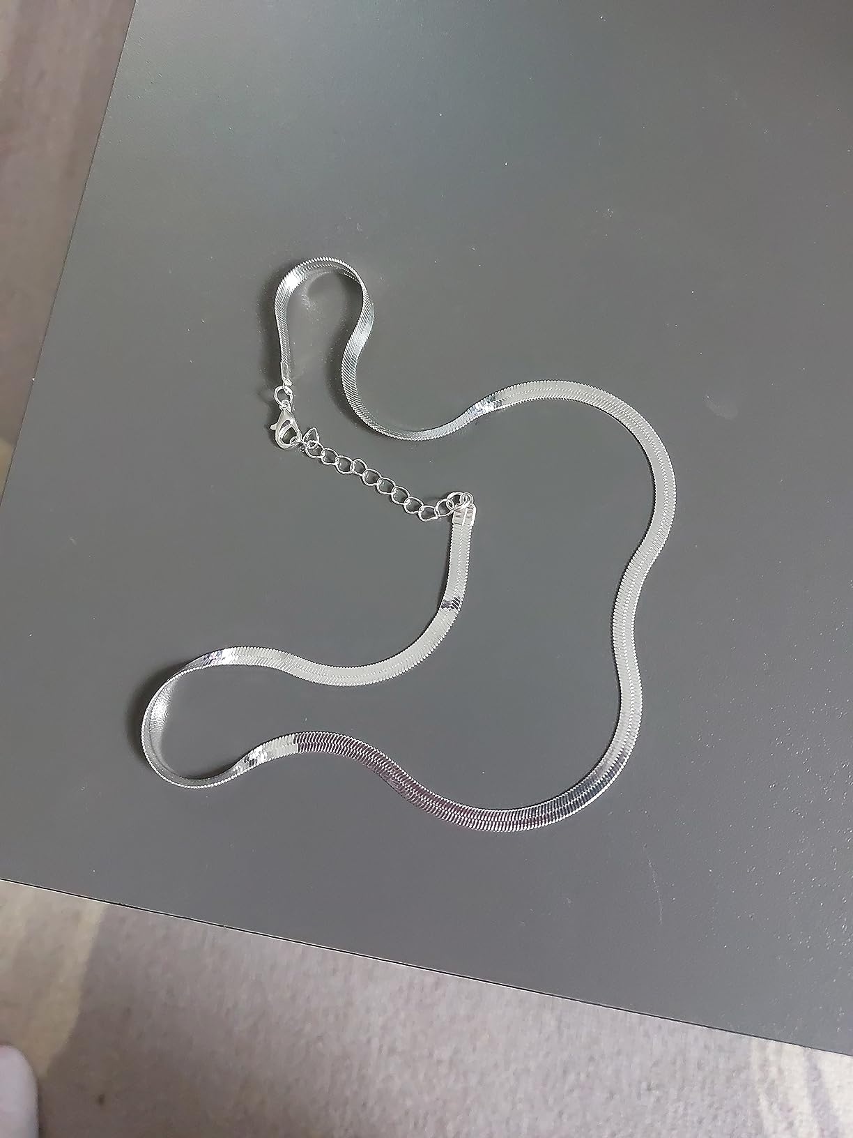 Vinani Damen Schlangenkette Aus 925er Sterlingsilber – 1,2 Mm Stark, Made In Italy, Ohne Anhänger